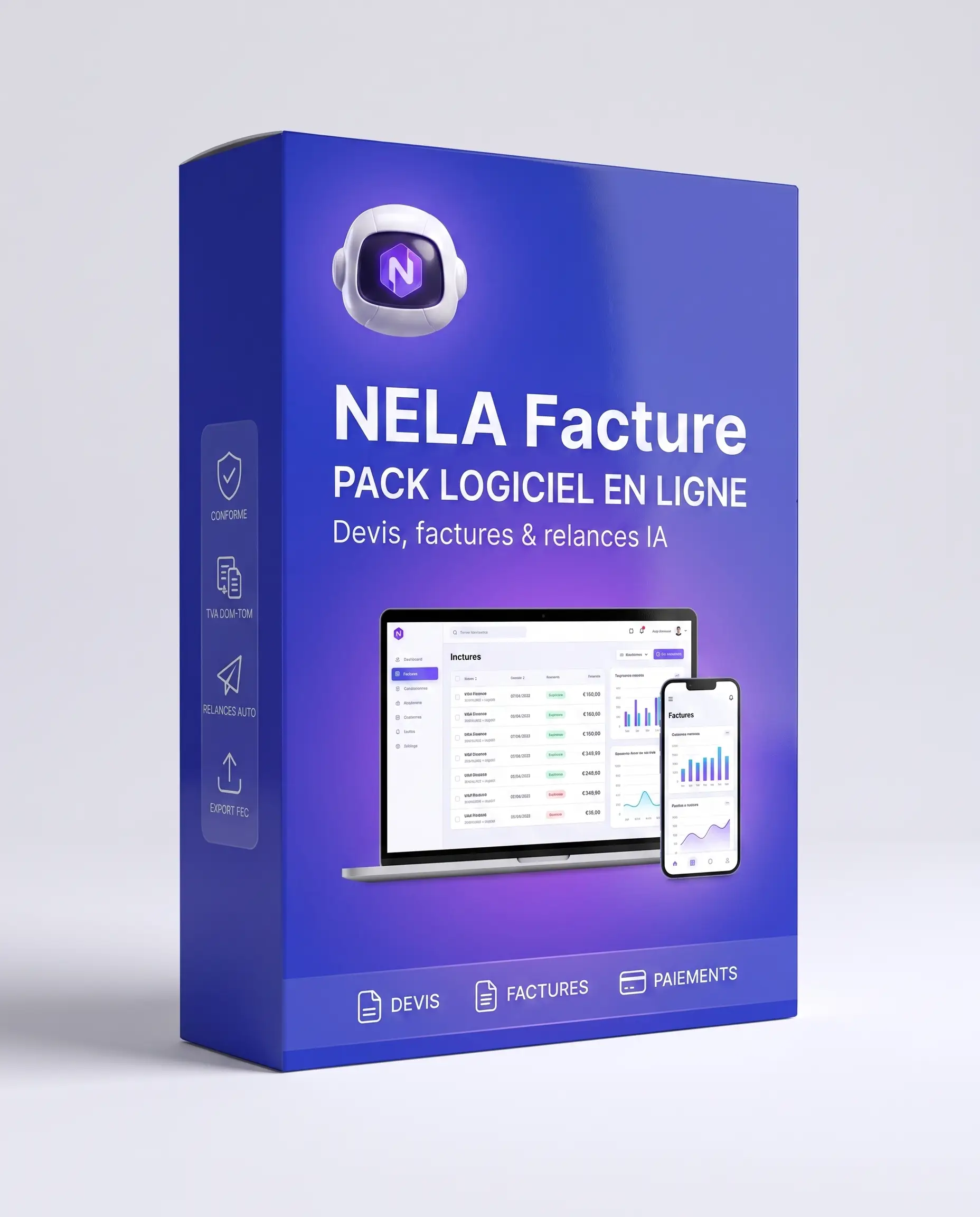 NELA Facture — pack logiciel